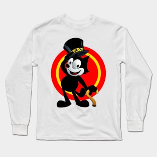 Felix The Cat Keep Walking Vintage Long Sleeve T-Shirt